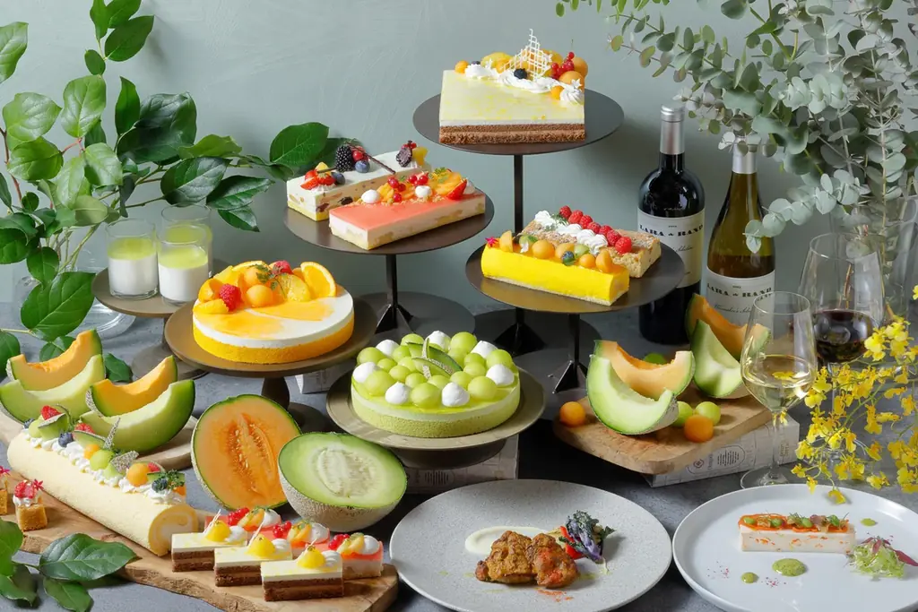 7/1開始 メロン尽くしのプリフィックスランチ