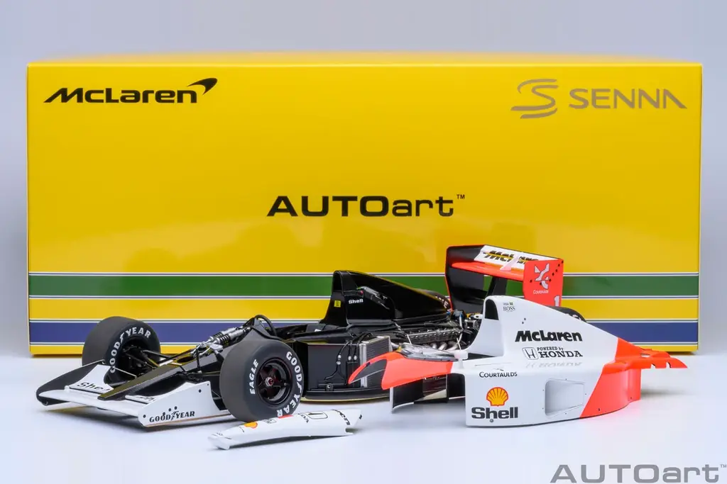 AUTOart再販：セナのMP4/6、7月下旬発売・予約開始
