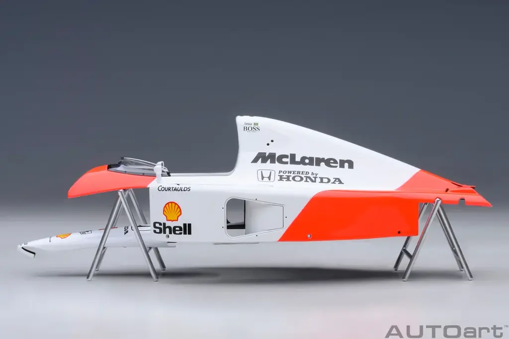 多くのファンからのリクエストに応え、AUTOart「マクラーレン ホンダ MP4/6（アイルトン・セナ）」の再販が決定。 画像 5