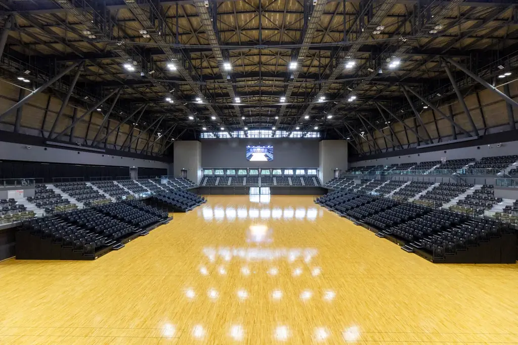 【日本最多！※】秋田県横手市に誕生した「IRISOアリーナ横手」に、NTTSportictのAIスポーツ映像ソリューション「STADIUM TUBE」を一挙5台常設！ 画像 1