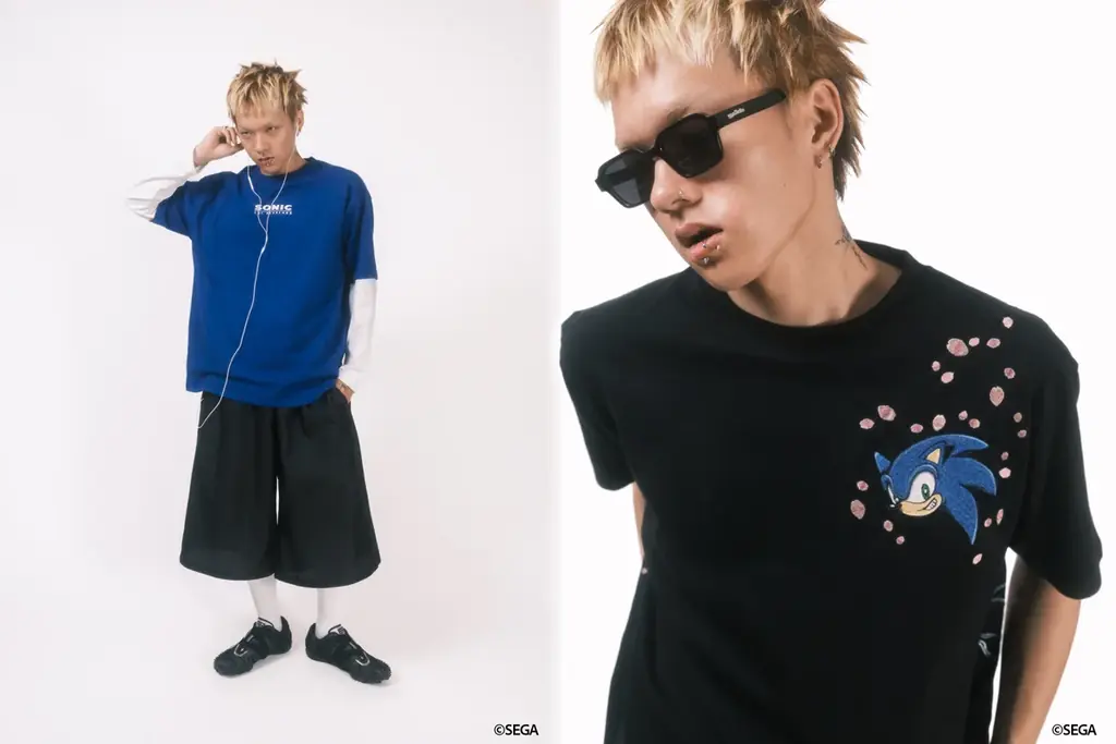 「ソニック・ザ・ヘッジホッグ」と「絡繰魂」がコラボレーション。緻密な刺繍で描くスカジャンとTシャツを発売 画像 7