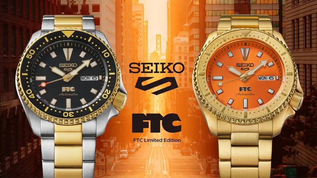 7月10日発売｜セイコー5スポーツ×FTC限定モデル