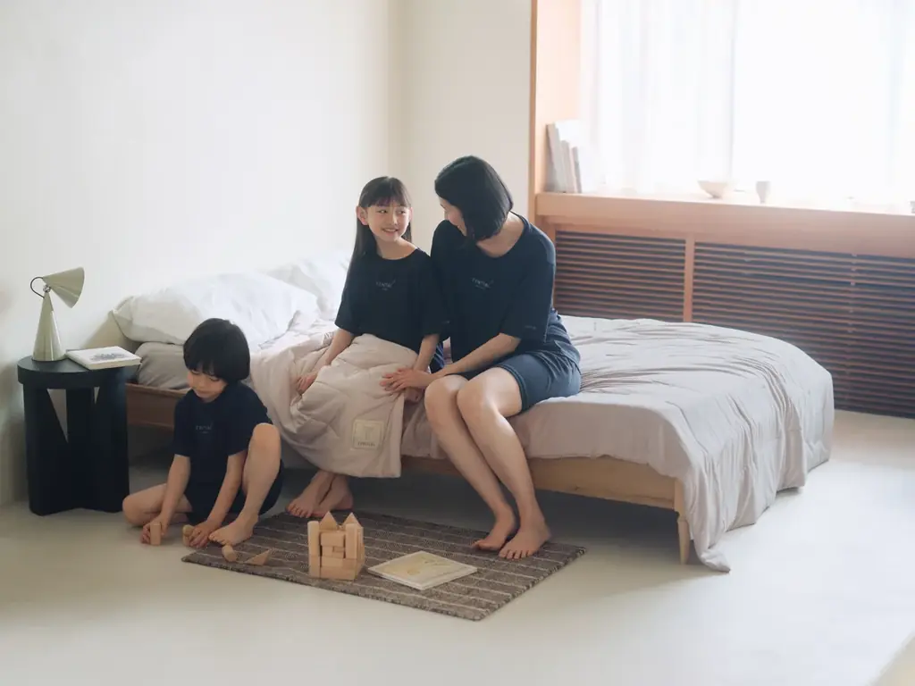 TENTIALが初のキッズ睡眠シリーズ発売　パジャマと夏布団