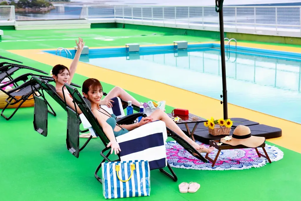 地域最速オープン！リステル浜名湖の屋上スカイプール、6月20日(土)に営業開始。 画像 7