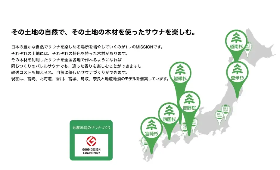 マルニ木工 × ONE SAUNA 共同開発のデザイナーズサウナ「kupu sauna」、2つの宿泊施設への世界初導入が決定 画像 6