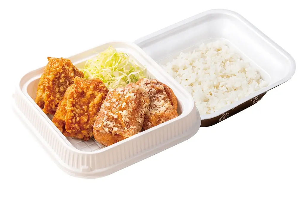 ごはんが進む夏のごちそう、塩にんにく香るからあげと豚しゃぶで。「塩にんにくからあげと豚しゃぶ盛り定食」からやまで販売開始！ 画像 6