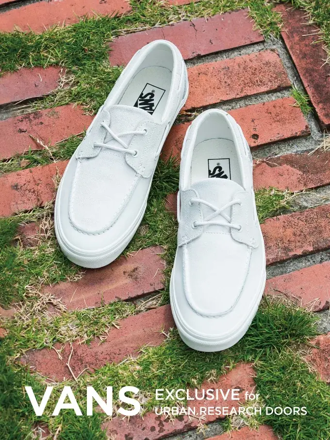 6月19日発売Vans別注ボートシューズDOORS限定