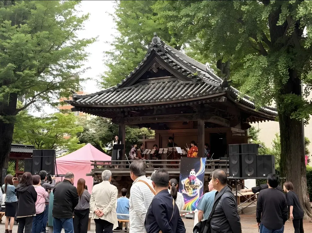 国重要文化財・根津神社が光と歌に包まれた2日間――『Wrapping The Earth』文化体験フェス閉幕 画像 6