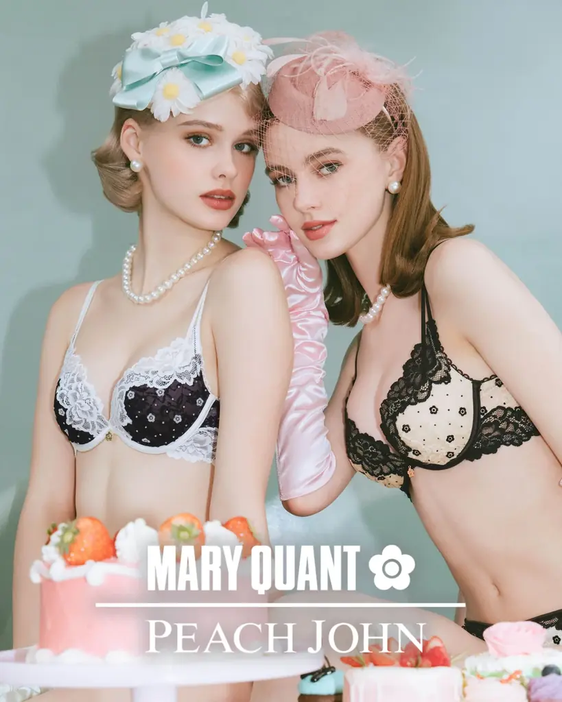 6/24発売｜ピーチ・ジョン×マリークワント第3弾コラボ