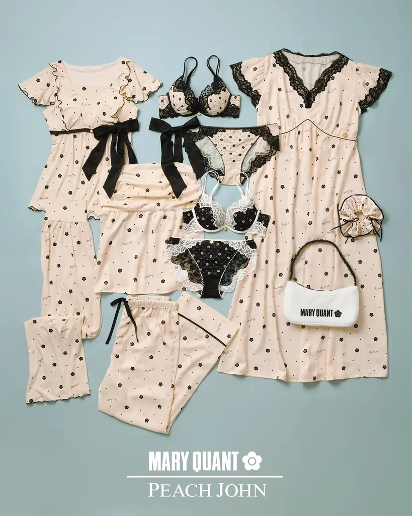 【PEACH JOHN】大人気コラボ第3弾♡コスメ・ファッションブランド「MARY QUANT（マリークワント）」とのコラボレーションコレクションを発売＜6月24日（水）＞ 画像 4