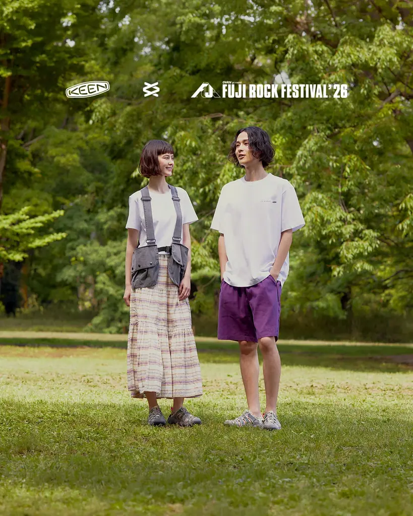 フジロッカーの必須ギアでフジロックを楽しもう！フジロック×KEENのコラボレーション第7弾 2026年6月24日（水）発売 画像 2