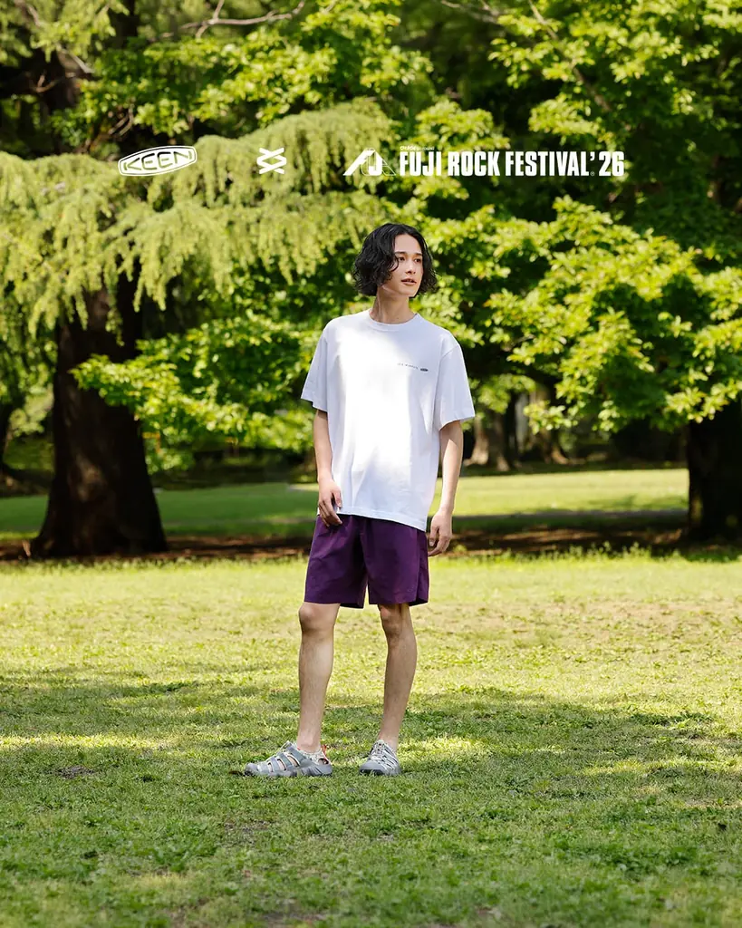フジロッカーの必須ギアでフジロックを楽しもう！フジロック×KEENのコラボレーション第7弾 2026年6月24日（水）発売 画像 6