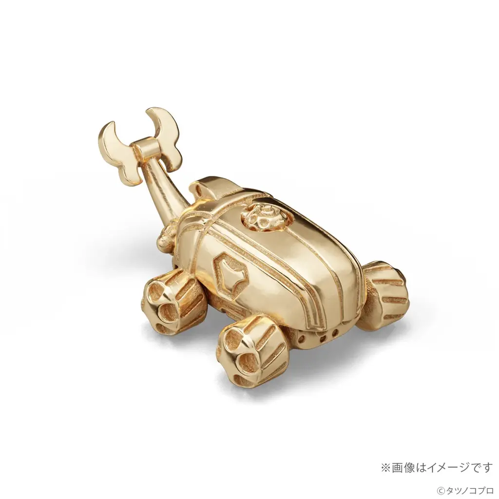 『タイムボカン』タイムメカブトンの18金製ミニフィギュアが登場！100個限定で予約受付開始・シリアルナンバー入り証明書付き 画像 3