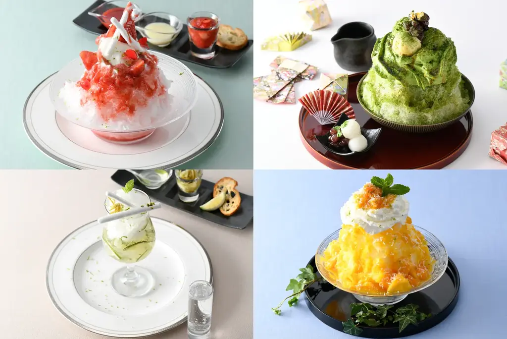 夏季限定かき氷4種