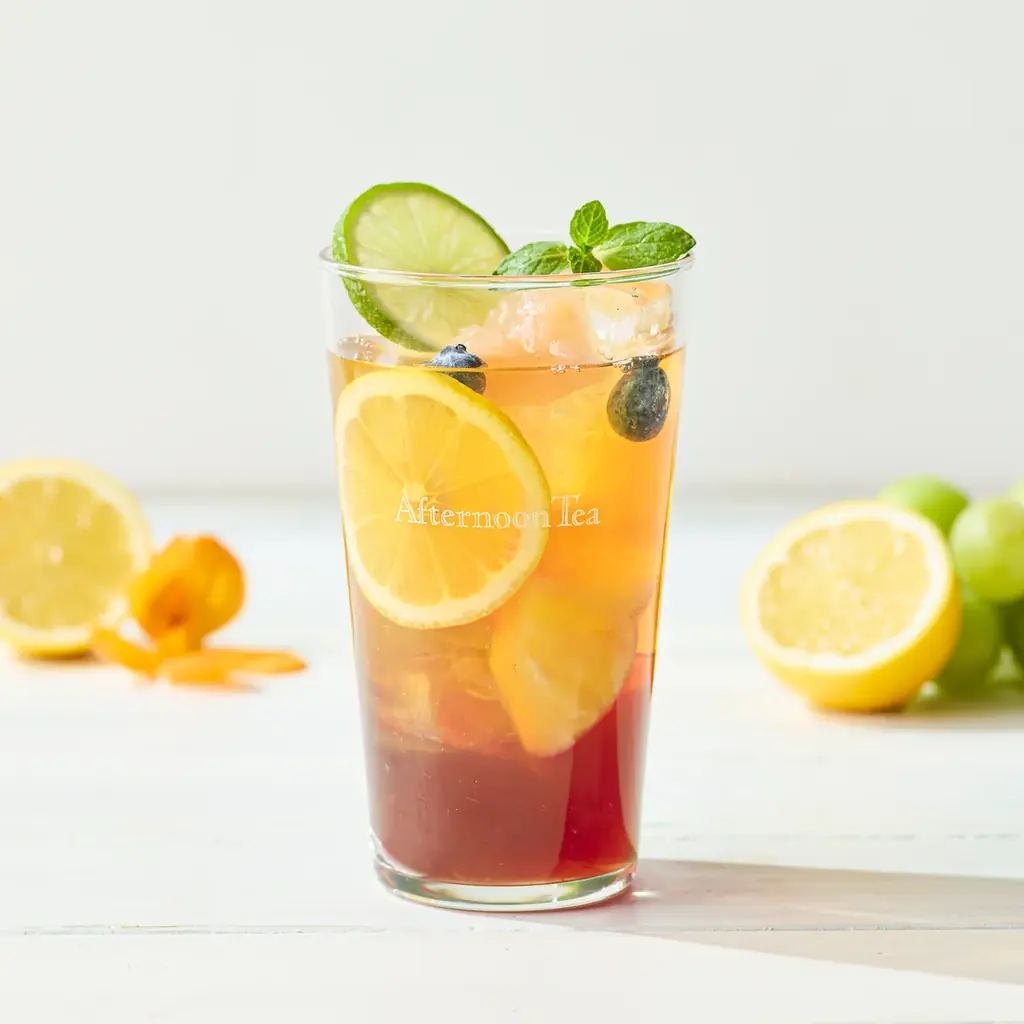 【Afternoon Tea】白桃が華やかに香る「白桃とラズベリーのブランマンジェパフェ」や白桃のミニパフェも選べる「アフタヌーンティーセット」など新作スイーツ＆ティー 画像 9