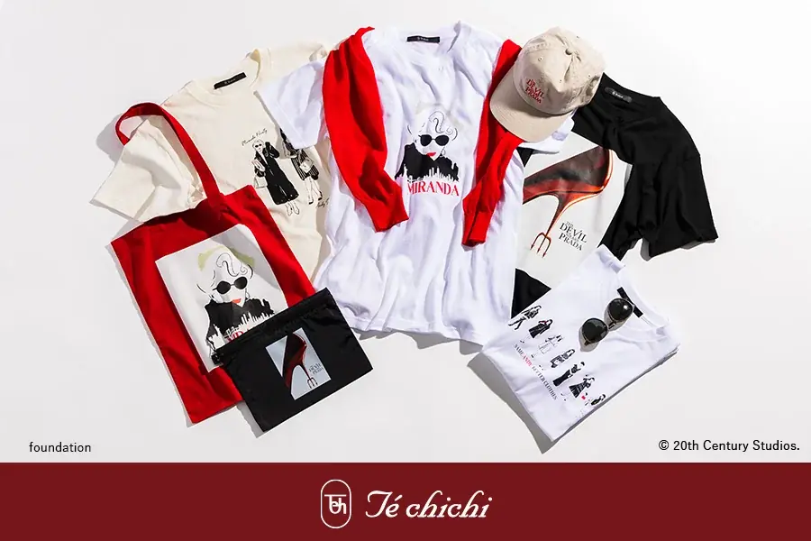 【Te chichi】映画「プラダを着た悪魔」シリーズの別注コレクションが初登場！働く女性の憧れが詰まった世界観を表現したアイテムを発売 画像 1