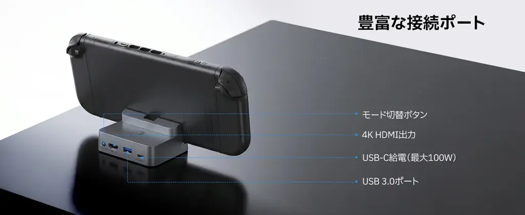 GuliKit、Switch 2とSwitchの両方に対応した「GuliKit Switch 2ドック」を発売 画像 8