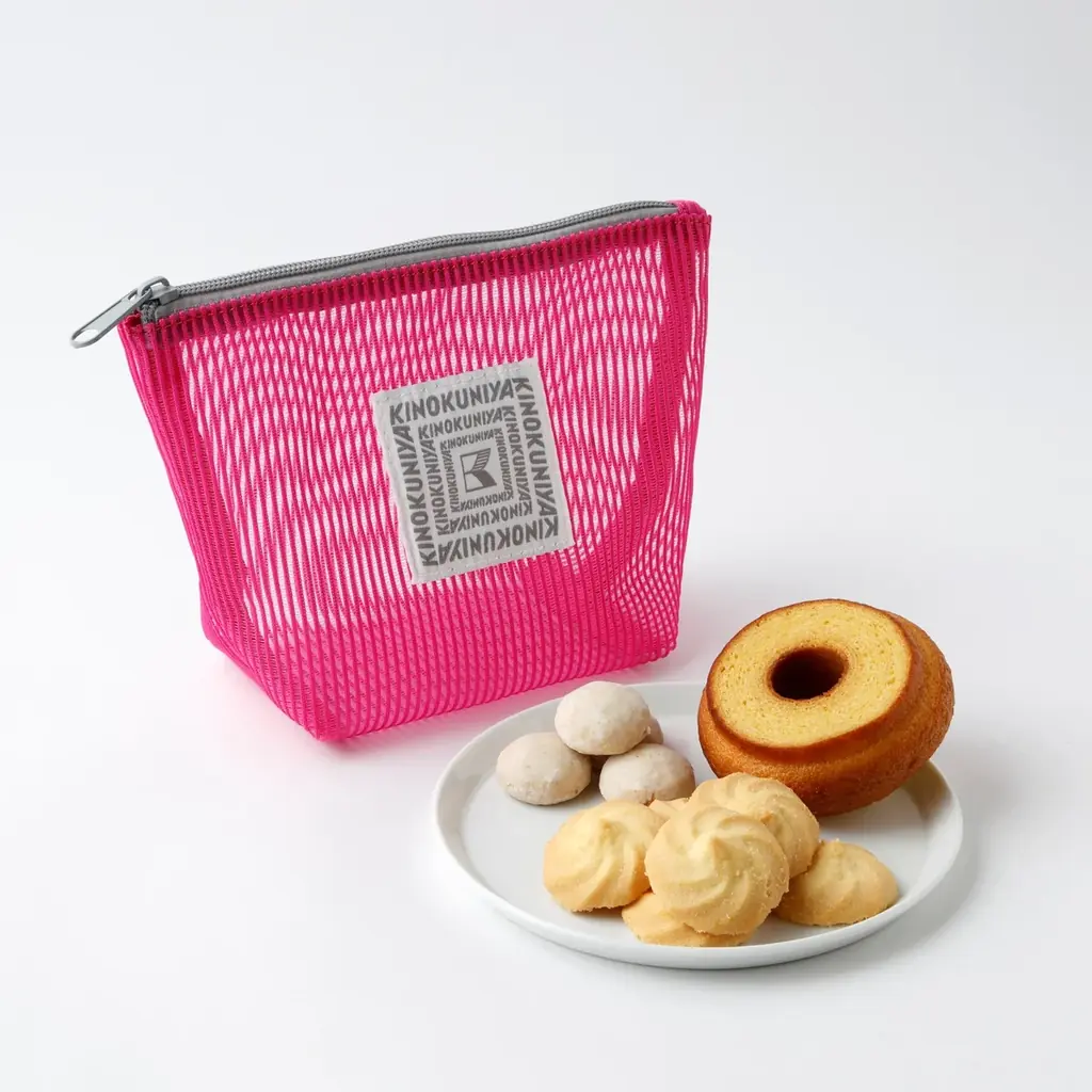 【紀ノ国屋】爽やかな色合い、メッシュ素材のポーチに焼菓子が入った「メッシュスイーツポーチ」が新登場！ 画像 4