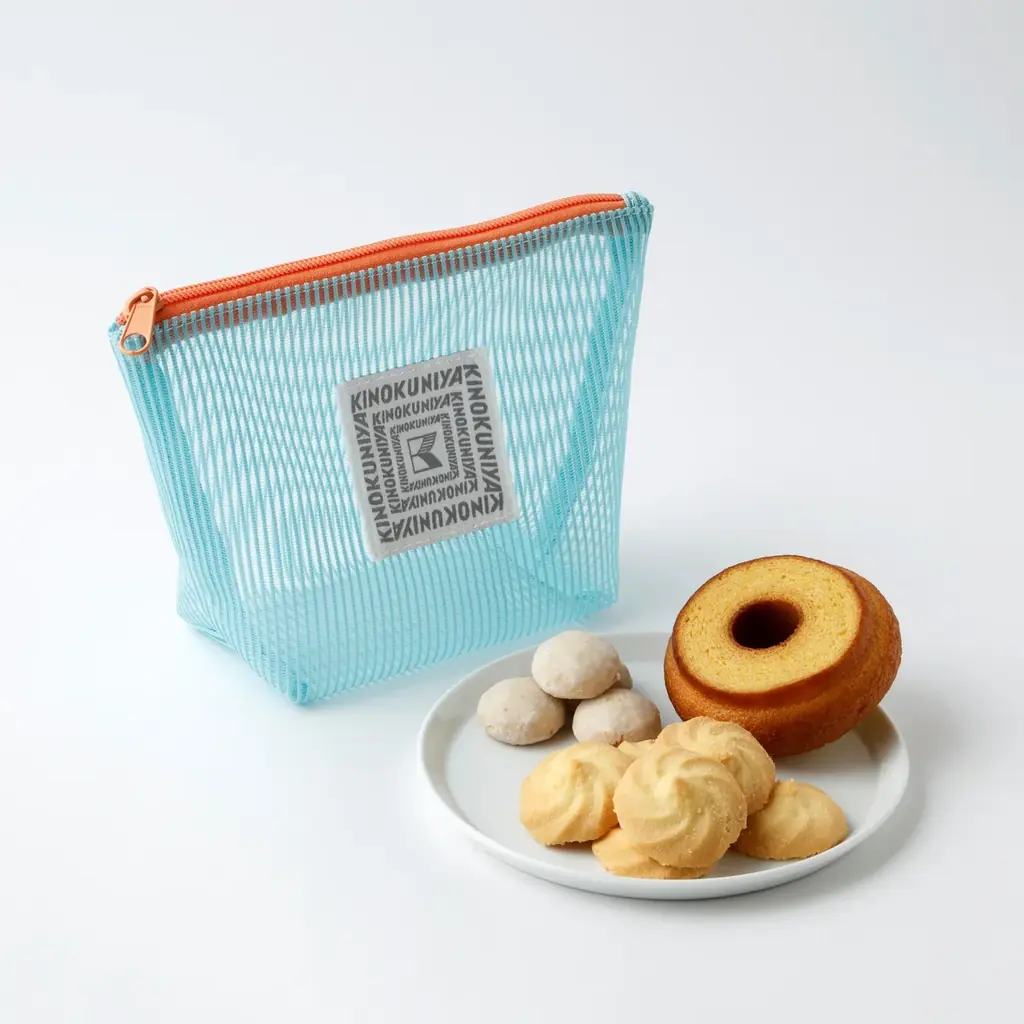【紀ノ国屋】爽やかな色合い、メッシュ素材のポーチに焼菓子が入った「メッシュスイーツポーチ」が新登場！ 画像 7