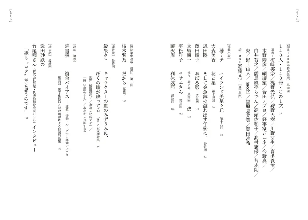 【「スピン／spin」最終号、6月29日に発売！】オールジャンルの雑誌「スピン／spin」第16号の表紙と目次を公開。「スピン」終刊イベント情報も。 画像 3