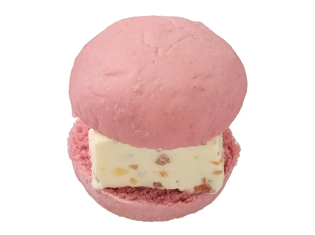 セブン-イレブンから手軽に楽しめるスイーツバーガーが新登場！見た目もかわいい「スイーツバーガー レアチーズ＆アーモンド」を発売！ 画像 2