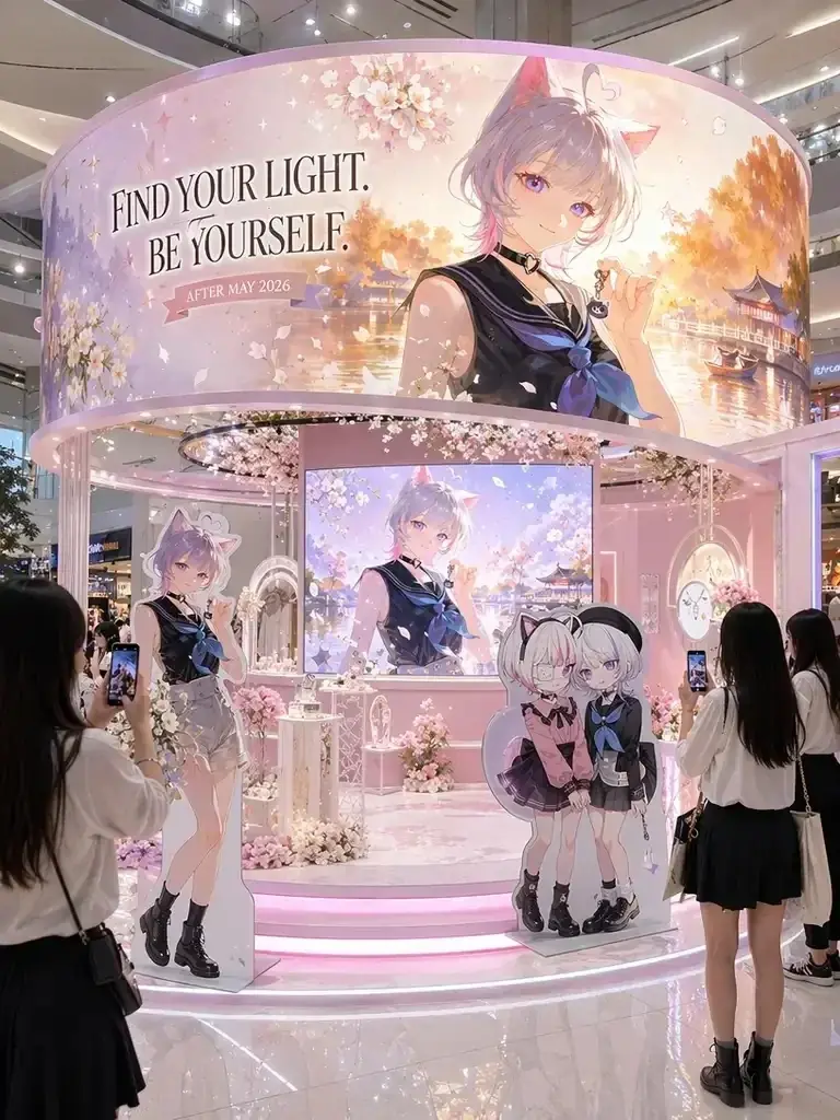 AI創作プラットフォーム「PixAI」、キャラクターを街の大型ビジョンに登場させる広告ビジュアル生成ツールを公開 画像 4