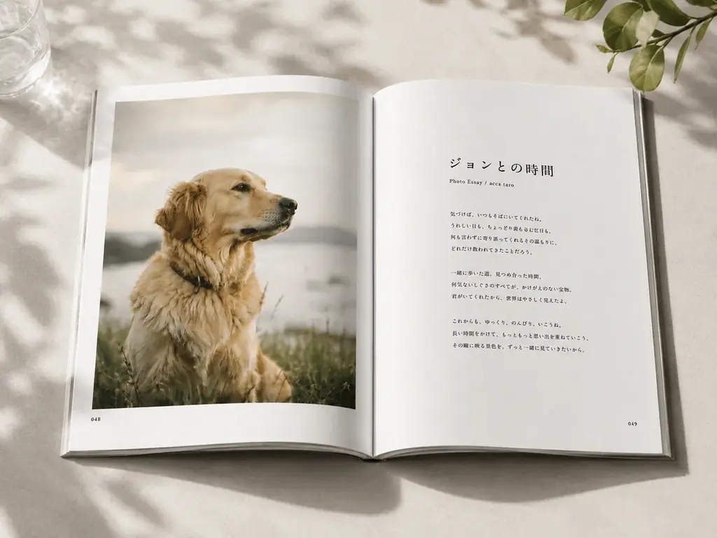 “うちのこ”との思い出を写真と言葉で残す。「うちのこフォトエッセイ」2026年7月より受付開始予定 画像 5