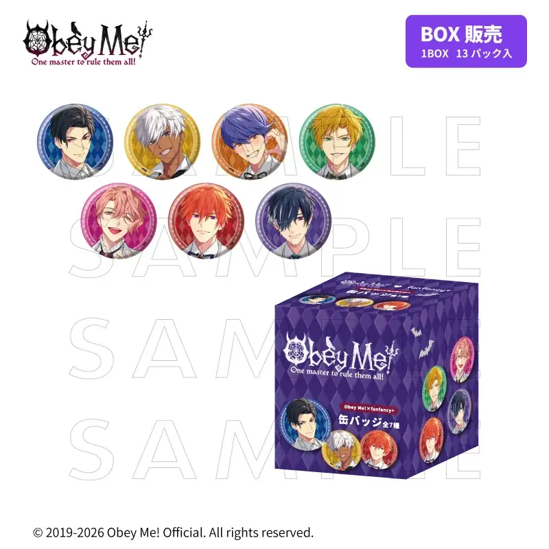 『Obey Me!』× fanfancy+ 白スーツ姿の描き下ろしイラストを使用したコラボグッズが受注販売スタート！ 画像 15