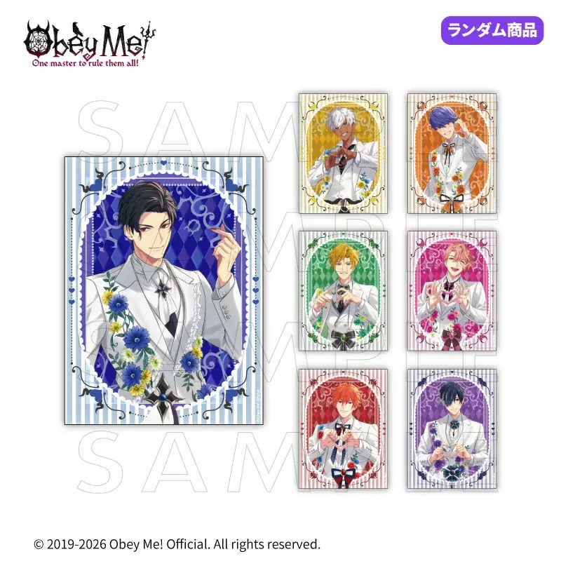 『Obey Me!』× fanfancy+ 白スーツ姿の描き下ろしイラストを使用したコラボグッズが受注販売スタート！ 画像 17