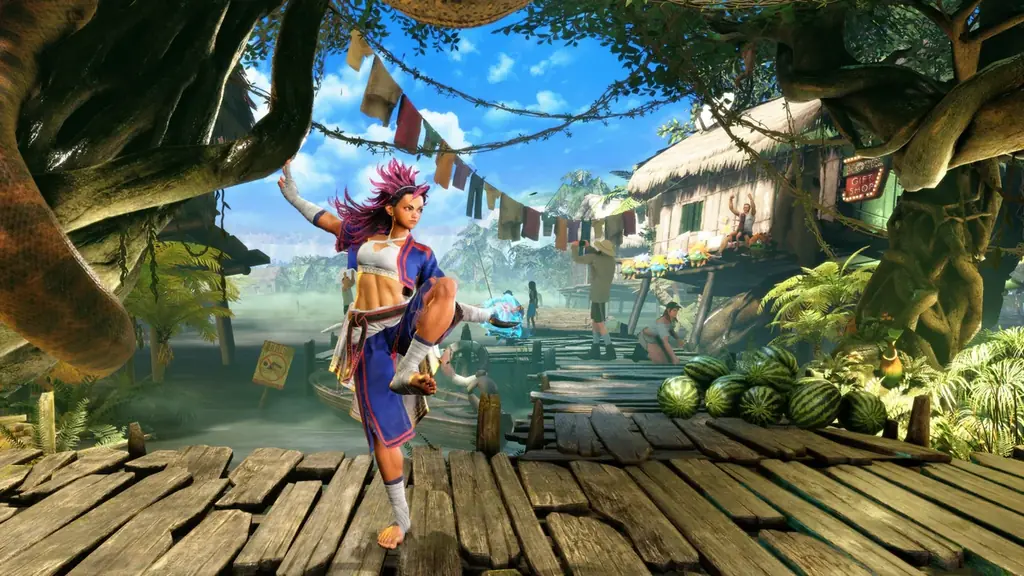 『ストリートファイター6』Year 4最初の追加キャラクター「ヤスミン」が8月3日（月）に参戦！　鋭い連撃など、スピード感あふれるゲームプレイ映像を初公開！ 画像 6