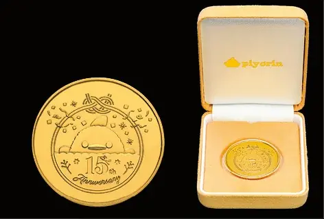 ジェイアール名古屋タカシマヤ「大黄金展」に「ぴよりん」の純金の置物などが初登場！ 画像 4