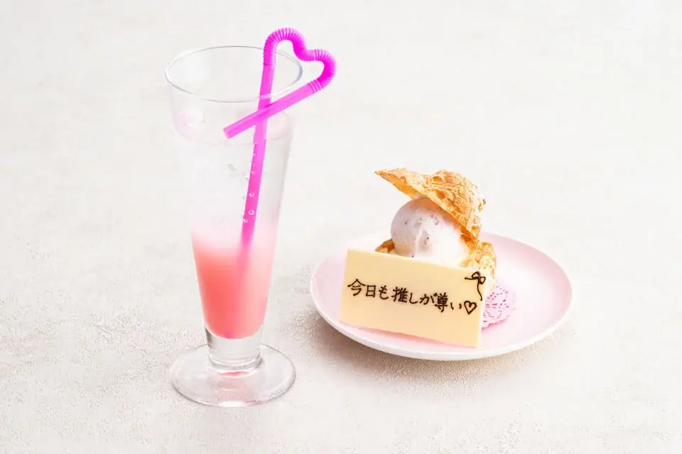 大阪の絶景バーで推し色にときめく夏を！大阪エクセルホテル東急が夏にぴったりの全5色のデザート＆ドリンクセットで心躍る推し活時間を提供 画像 3