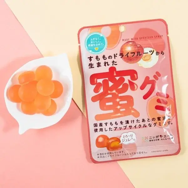 【ファミマ数量限定】「蜜グミ」って何!? 廃棄されるシロップから生まれた“すもも”のグミが可愛すぎる。和歌山県産すももを余すことなく楽しむ「蜜グミ」＆「ひとくちドライフルーツ」が6月23日に全国発売 画像 5