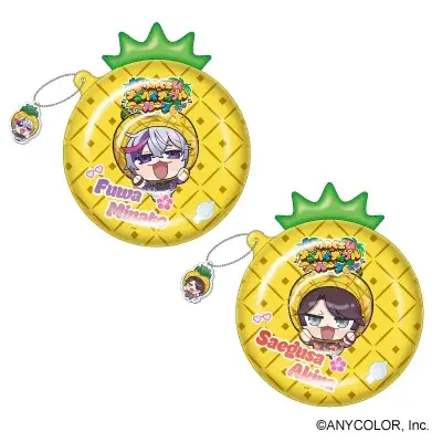 にじさんじ屈指の人気VTuberコンビが、ナムコ限定プライズに！ にじさんじ「ふわぐさ」× ナゴパイナップルパーク コラボプライズ　2026年9月5日(土)よりナムコ限定で順次展開！ 画像 2