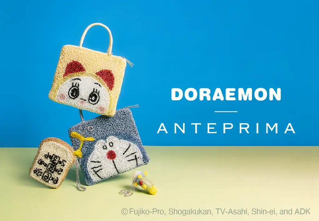 ワイヤーバッグ×ドラえもん、アンテプリマ新作5型が7/1発売