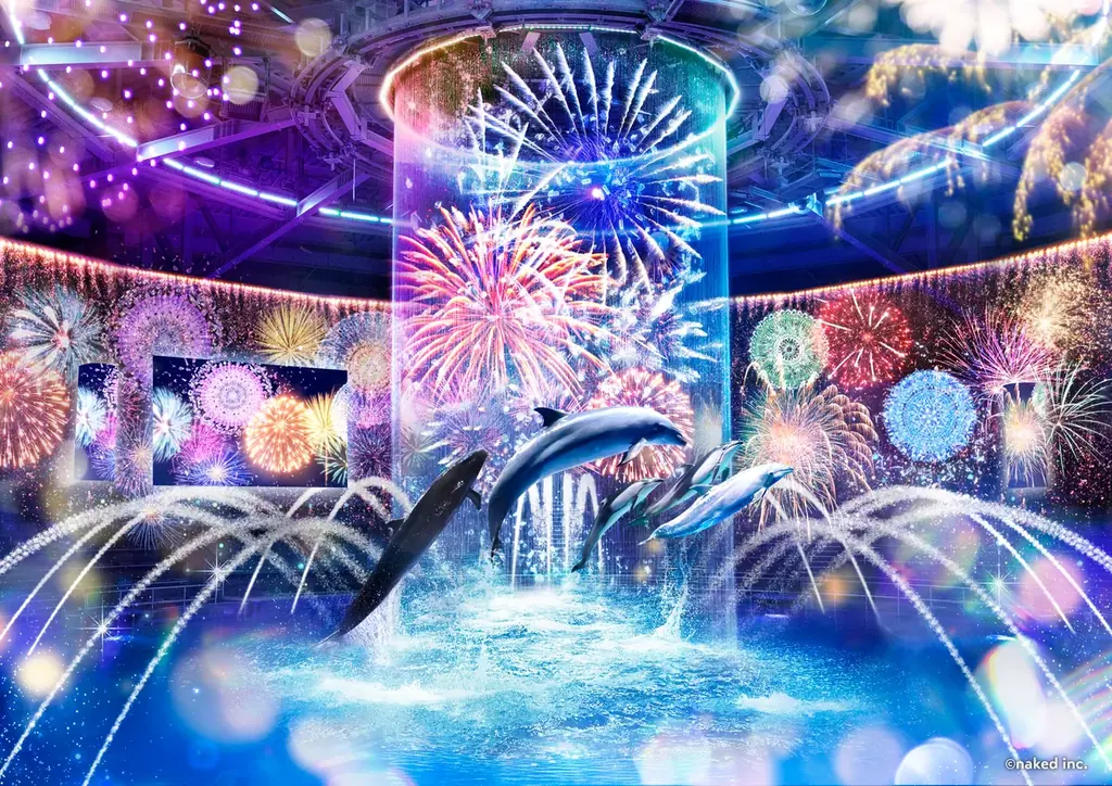 マクセル アクアパーク品川×ネイキッド“涼やかな海の世界で花火を楽しむ” 夏限定の大人気イベント 画像 8