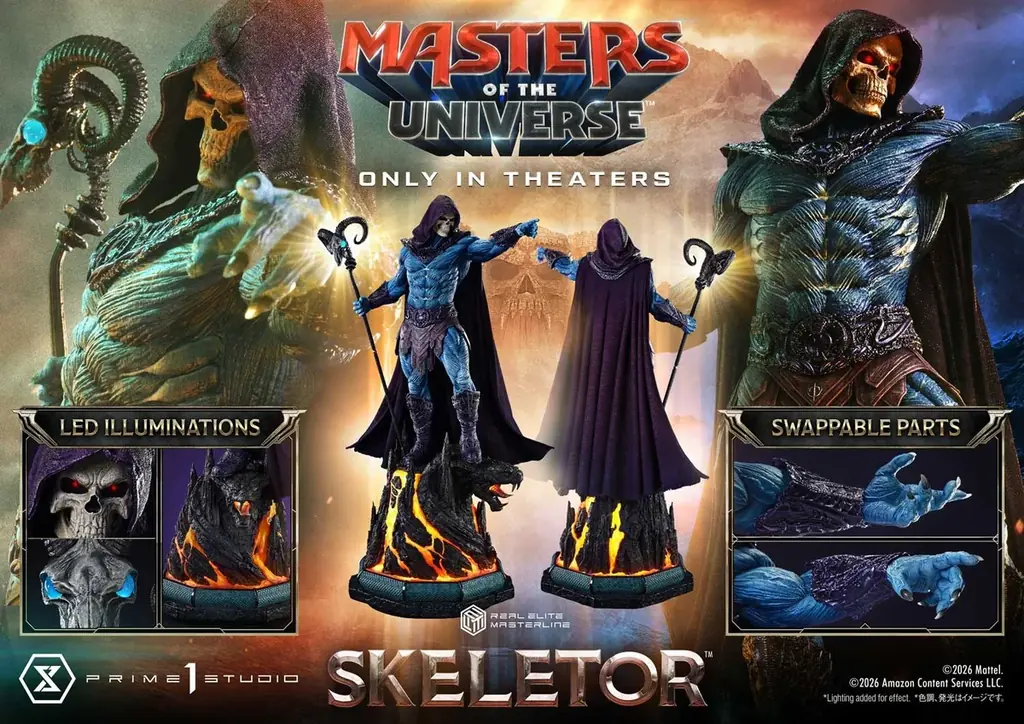 映画『マスターズ・オブ・ユニバース』より、「スケルター」の1/3スケールスタチューが登場 画像 17