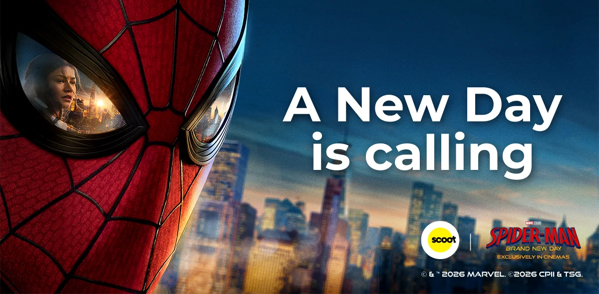スクート、『スパイダーマン：ブランド・ニュー・デイ 』とのコラボレーションでブランド・ニューな冒険をお届け 画像 1