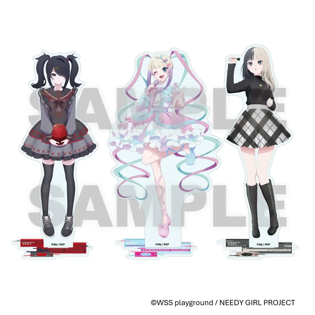 アニメ『NEEDY GIRL OVERDOSE』×ROUND1のコラボキャンペーンが開催決定！ 画像 2