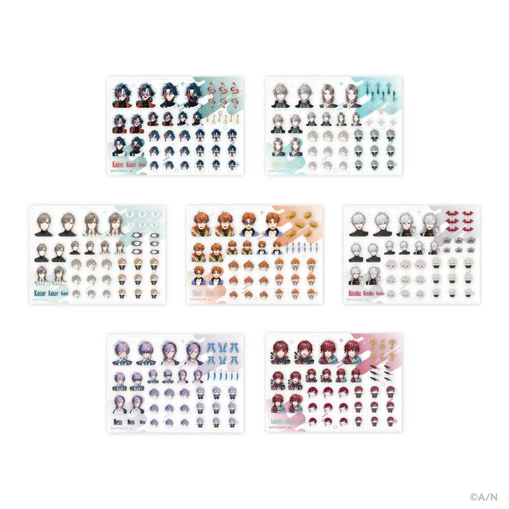 にじさんじから「にじネイル Shiny」グッズが登場！2026年6月19日(金)18時から販売開始！ 画像 6