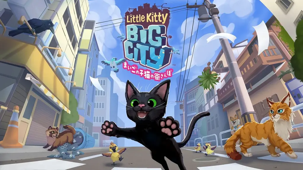 ネコになったら、ニャりたい放題！？カジュアルアドベンチャーゲーム『リトルキティ・ビッグシティ～まいごの子猫の街さんぽ～』本日発売 画像 1