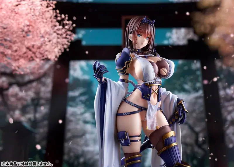 人気イラストレーター魔太郎氏のオリジナルキャラクター「女忍-すみれ-」がフィギュア化。あみあみ限定でのご案内。 画像 1