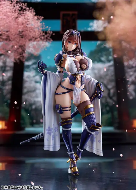 人気イラストレーター魔太郎氏のオリジナルキャラクター「女忍-すみれ-」がフィギュア化。あみあみ限定でのご案内。 画像 11