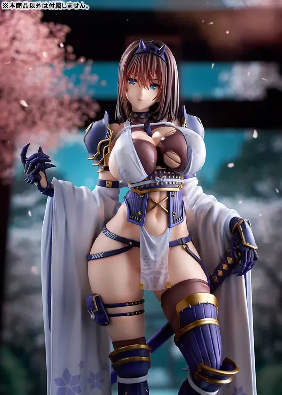 人気イラストレーター魔太郎氏のオリジナルキャラクター「女忍-すみれ-」がフィギュア化。あみあみ限定でのご案内。 画像 13