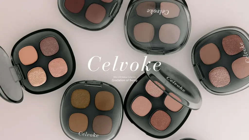 【Celvoke（セルヴォーク）】ころんと丸いフォルムのシースルーアイパレットが新登場！陰影と色彩が織りなすグラデーションで存在感を描く2026 A/W Collection＜8月7日全国発売＞ 画像 2