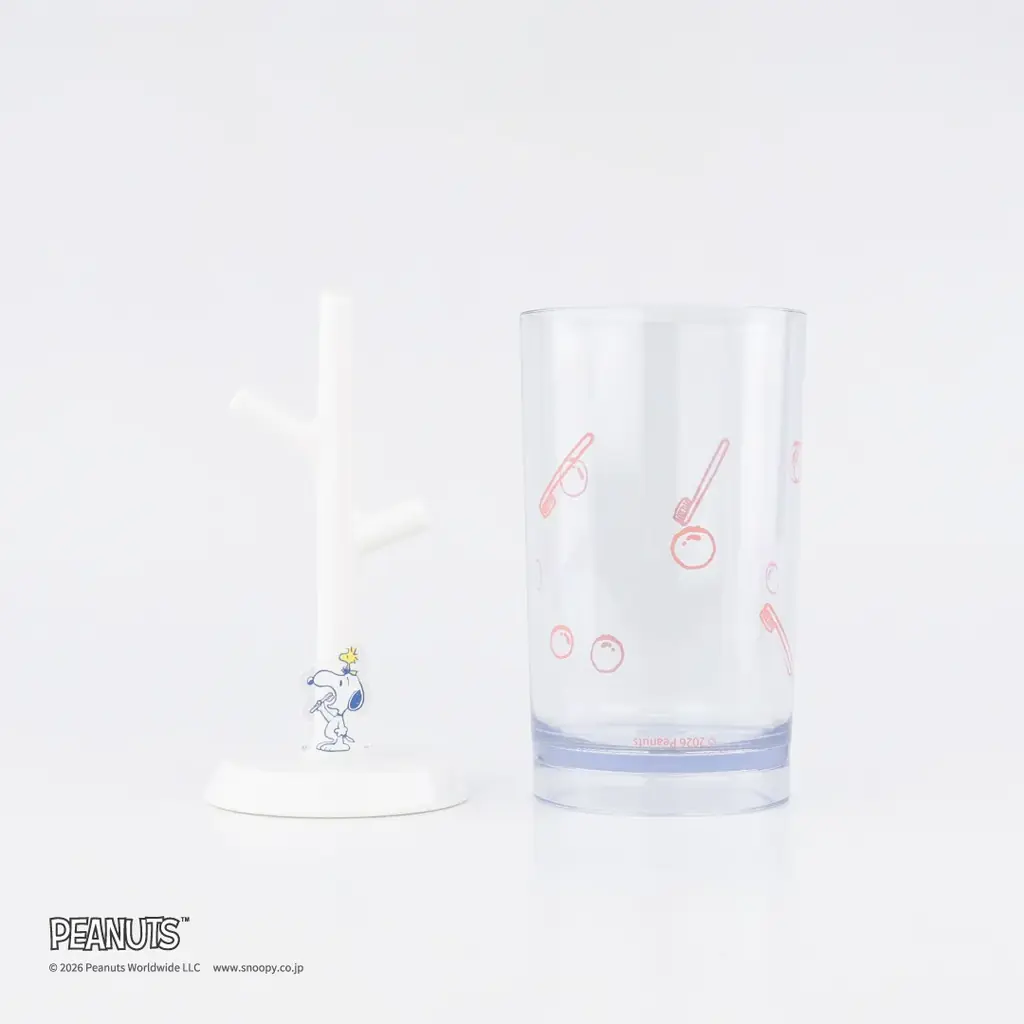 PEANUTSの洗面雑貨シリーズより、新デザインの「うがいコップ＆スタンド」を2026年6月より発売 画像 2