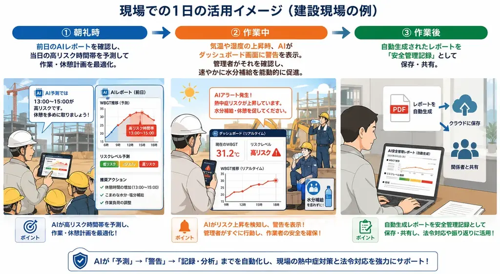 株式会社Agx、熱中症対策IoTソリューション「ThingBridge VISION」へのAI機能追加を発表 画像 5