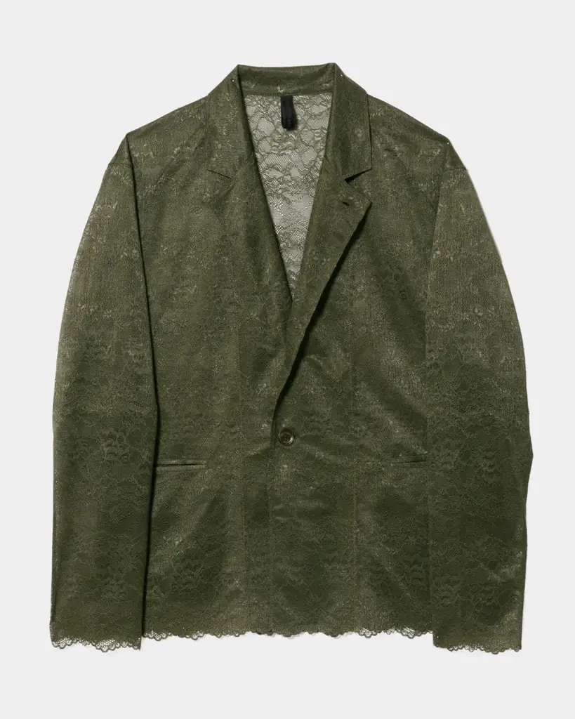 「WACOAL MEN」と「beautiful people」のコラボレーション第4弾！レースの着こなしを自由に楽しめる、アウターコレクションを発売 画像 4