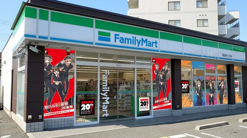 一般社団法人アニメツーリズム協会加盟企画第2弾　アニメ20周年記念「涼宮ハルヒの憂鬱×JR東海」コラボラッピング店舗を6月20日から期間限定で展開　ここでしか手に入らないオリジナルグッズも発売！ 画像 1