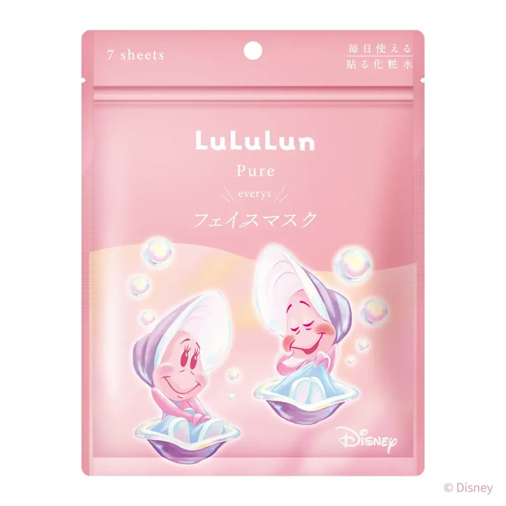フェイスマスクブランドNo.1の「ルルルン」から、『ふしぎの国のアリス』に登場する「ヤングオイスター」の限定デザインがディズニーストアに新登場！ 画像 2